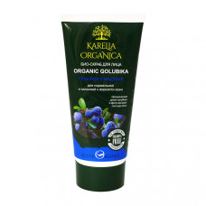 Био-скраб для лица Organic Golubika «Глубокое очищение» для нормальной и склонной к жирности кожи Karelia Organica