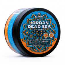 Иорданская грязевая маска для волос Jordan Dead Sea укрепление и питание Hammam organic oils