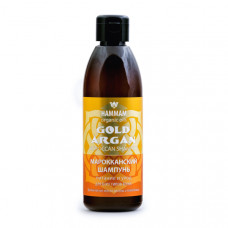 Марокканский шампунь Gold Argan питание и уход для всех типов волос Hammam organic oils