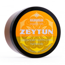Густое алеппское мыло Зейтун для волос и тела Hammam organic oils
