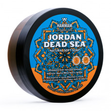 Иорданское натуральное мягкое мыло Jordan Dead Sea для тела Hammam organic oils