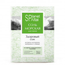 Planet SPA Altai Соль морская «Здоровый сон» для ванн